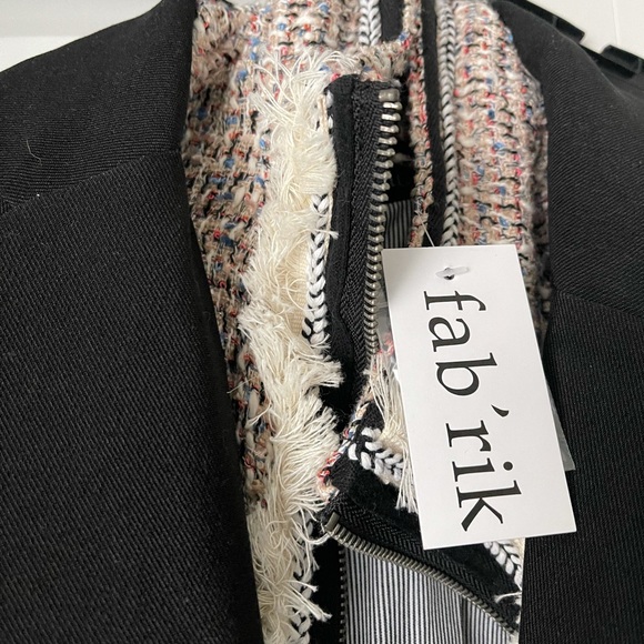 NWT Tweed Black Blazer Size Small - Picture 4 of 4